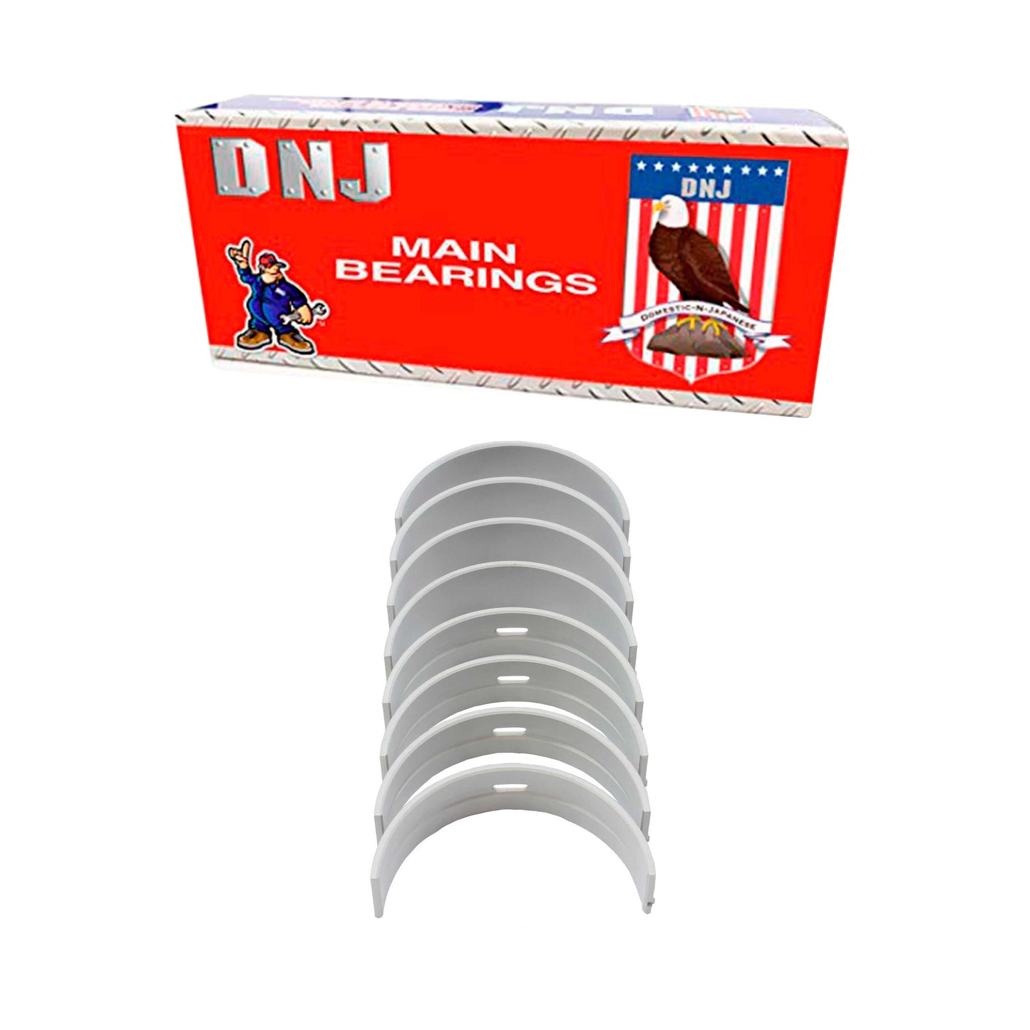 Crankshaft Main Bearing Set 2014-2016 Hyundai 3.3L-3.8L (Oversizes Available)
