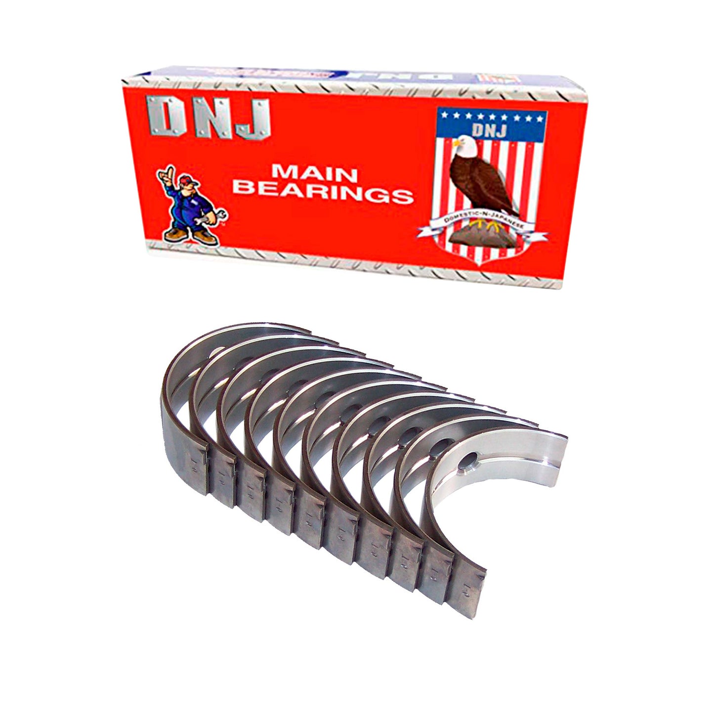 Crankshaft Main Bearing Set 1985-1995 Isuzu 2.0L-2.3L (Oversizes Available)