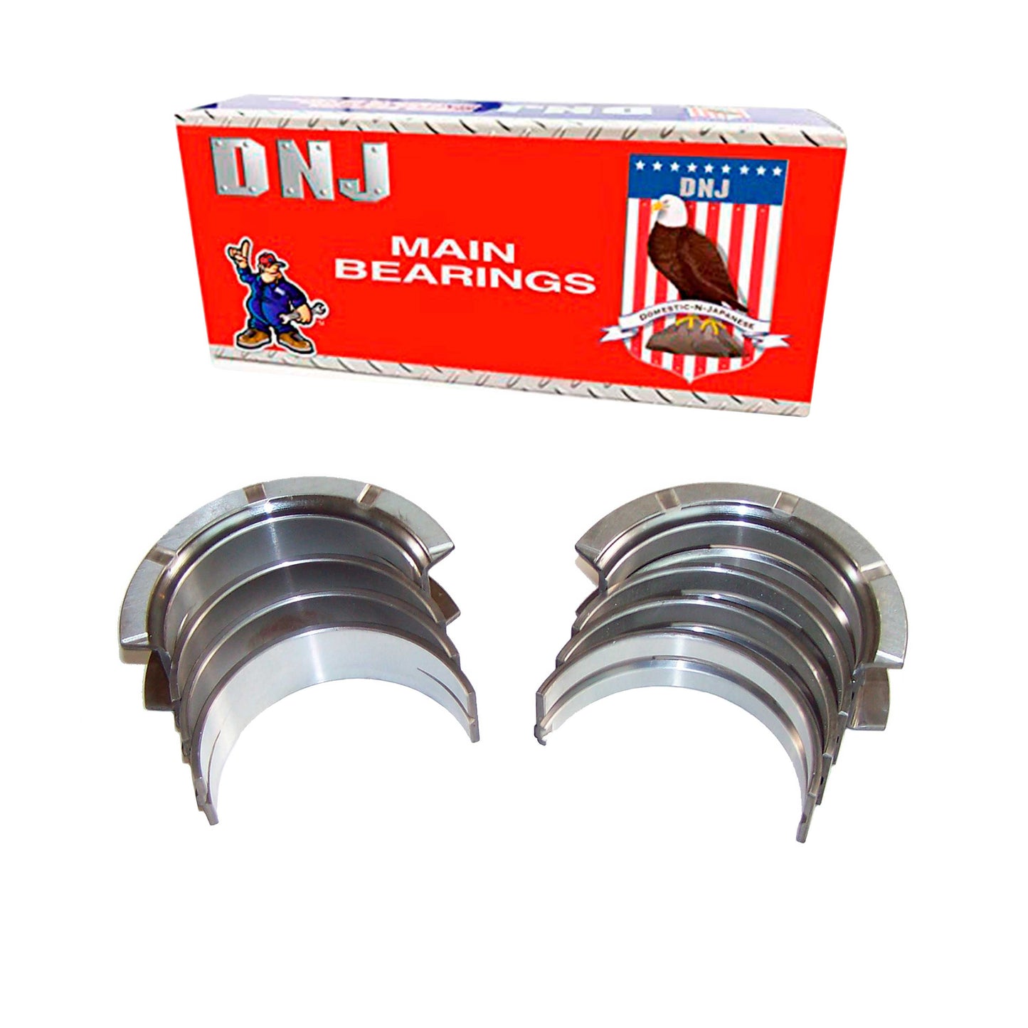 Crankshaft Main Bearing Set 1989-1995 Ford,Mercury 3.8L (Oversizes Available)