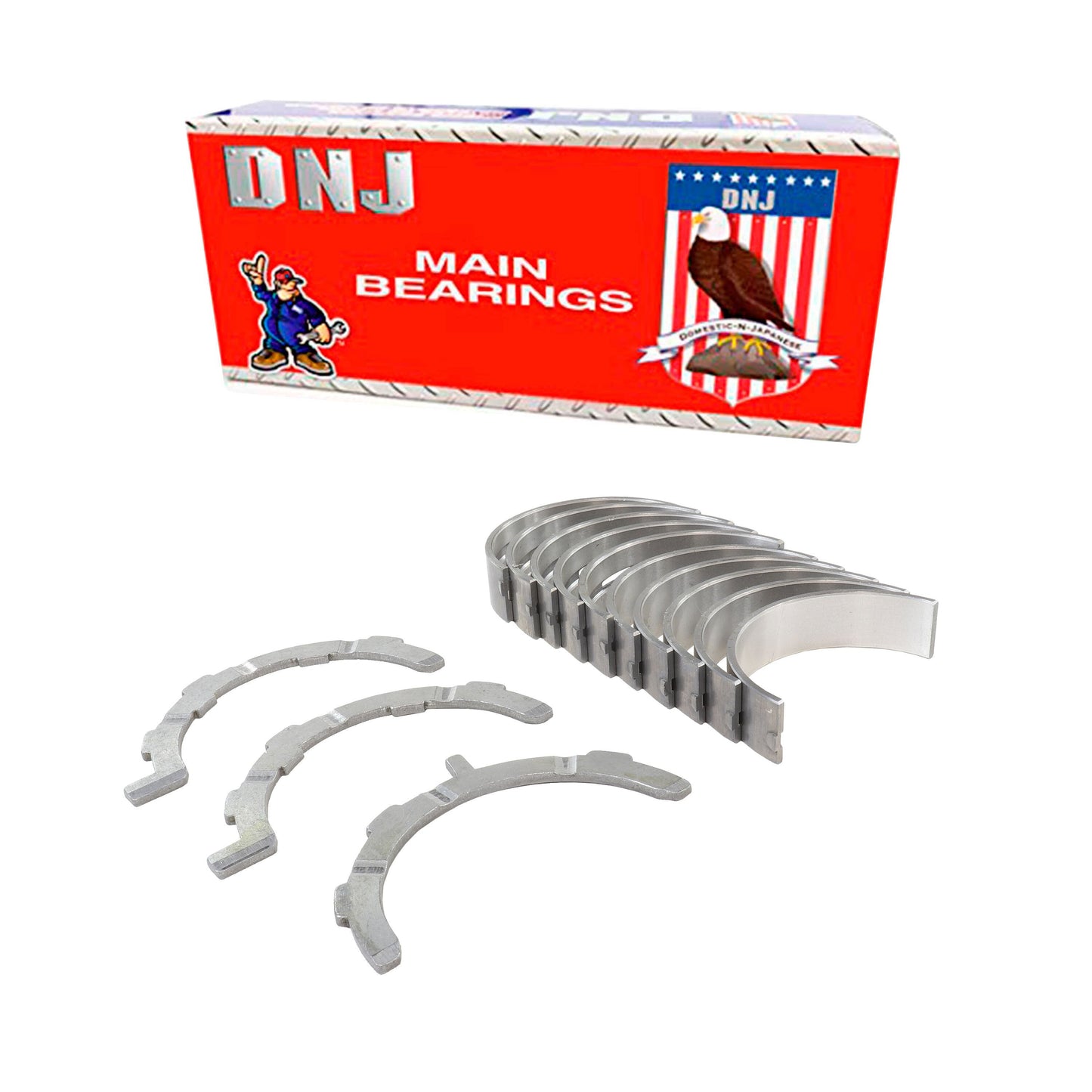 Crankshaft Main Bearing Set 1996-2016 Ford,Lincoln,Mercury 4.6L-5.4L (Oversizes Available)