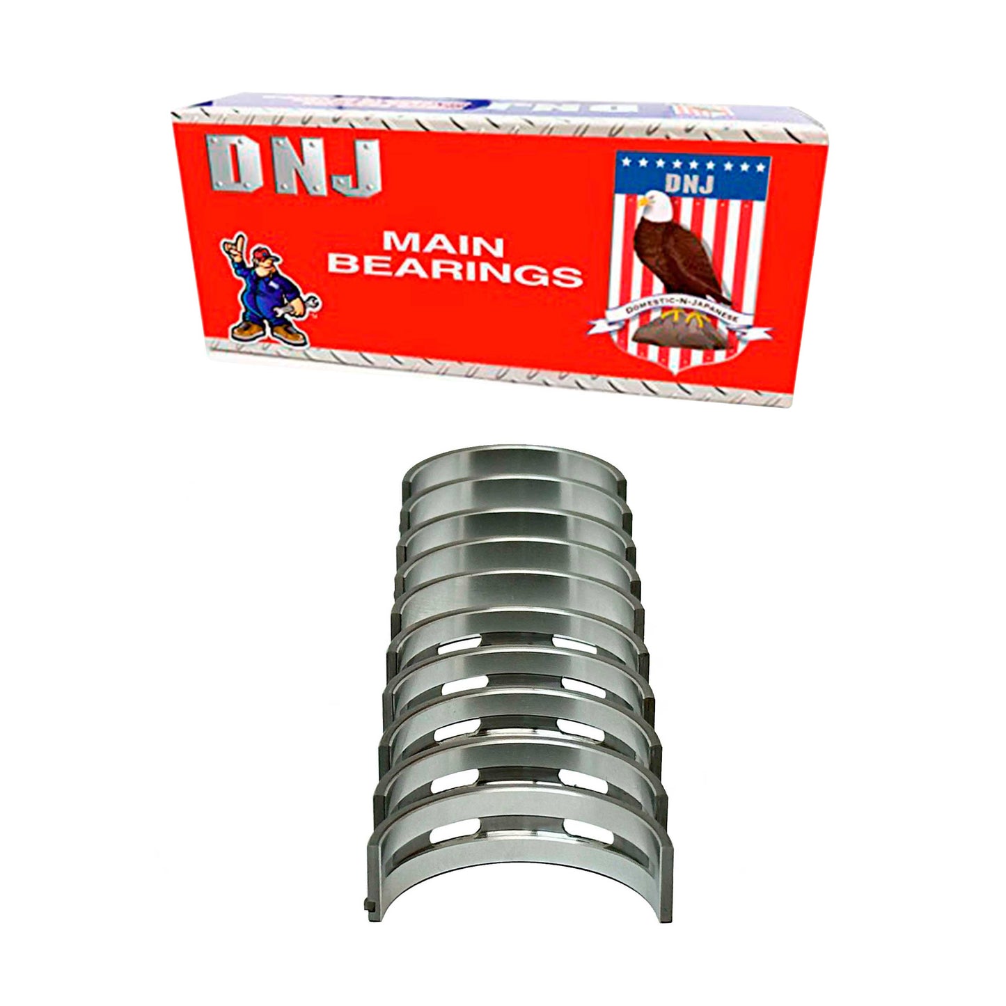 Main Bearings Set Fits 2014-2016 Audi 1.8L-2.0L  (Oversizes Available)