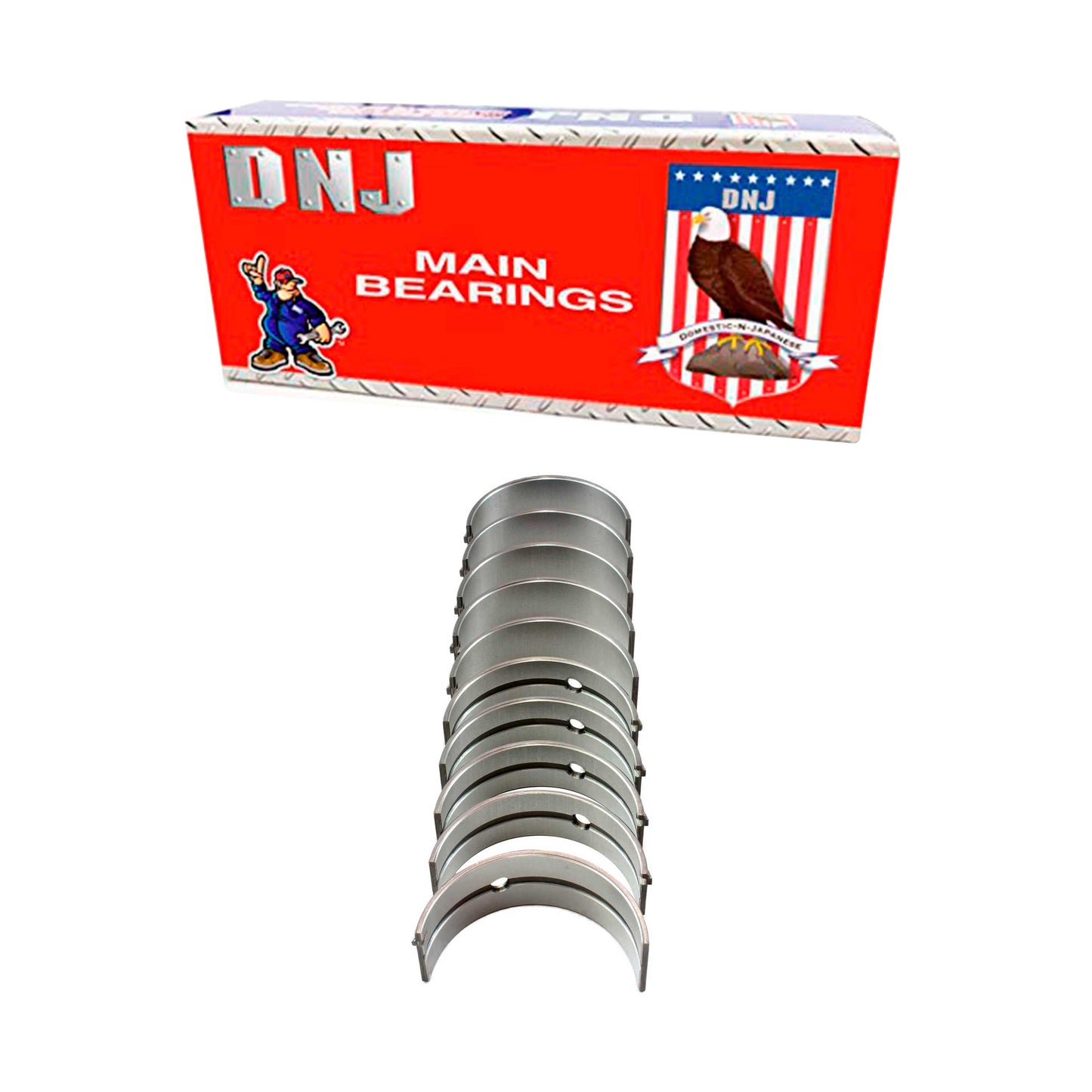 Crankshaft Main Bearing Set 2013-2018 INFINITI,Nissan 2.5L (Oversizes Available)