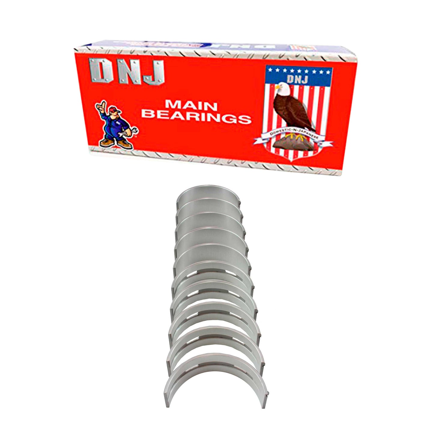 Crankshaft Main Bearing Set 2015-2017 Hyundai 2.4L (Oversizes Available)