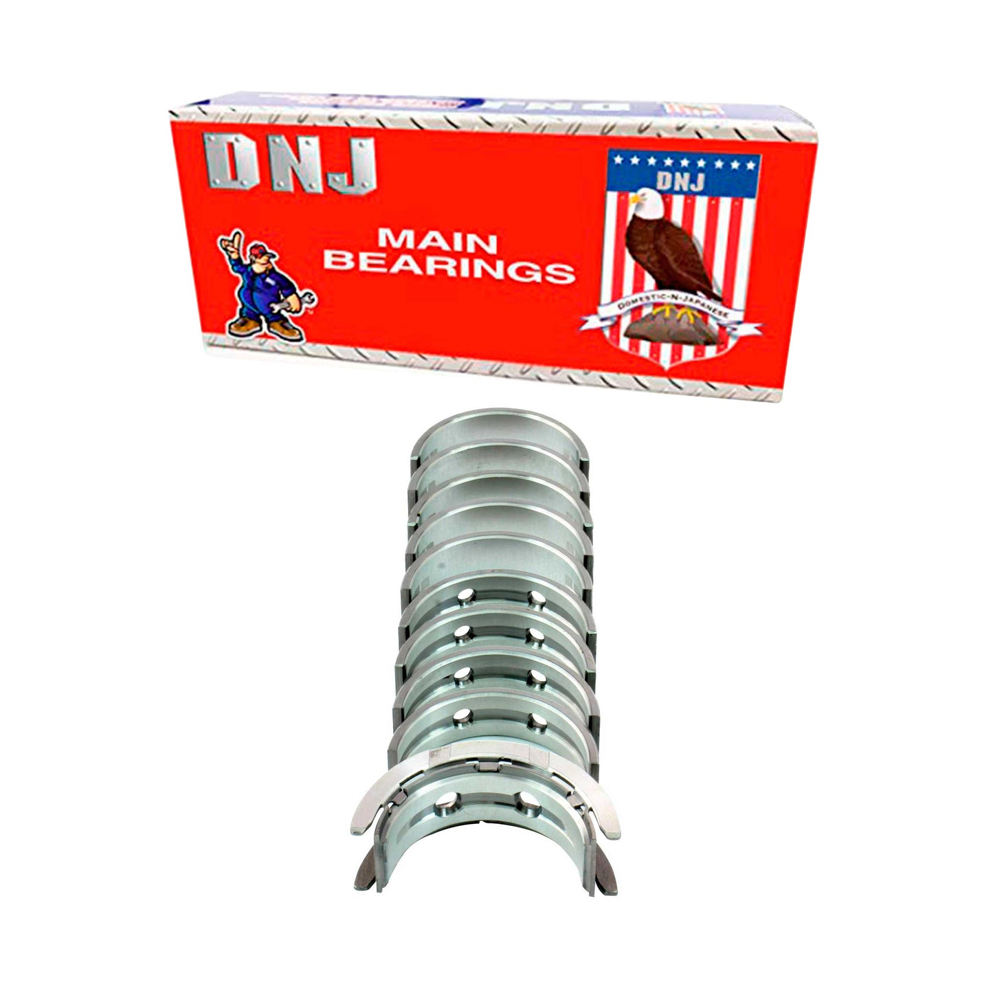 Crankshaft Main Bearing Set 2011-2019 Ford 1.6L (Oversizes Available)