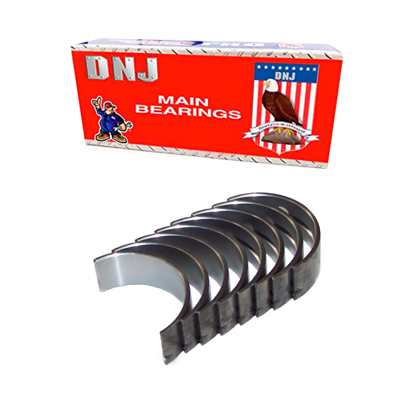 Crankshaft Main Bearing Set 1985-2000 Chevrolet,Geo 1.0L (Oversizes Available)