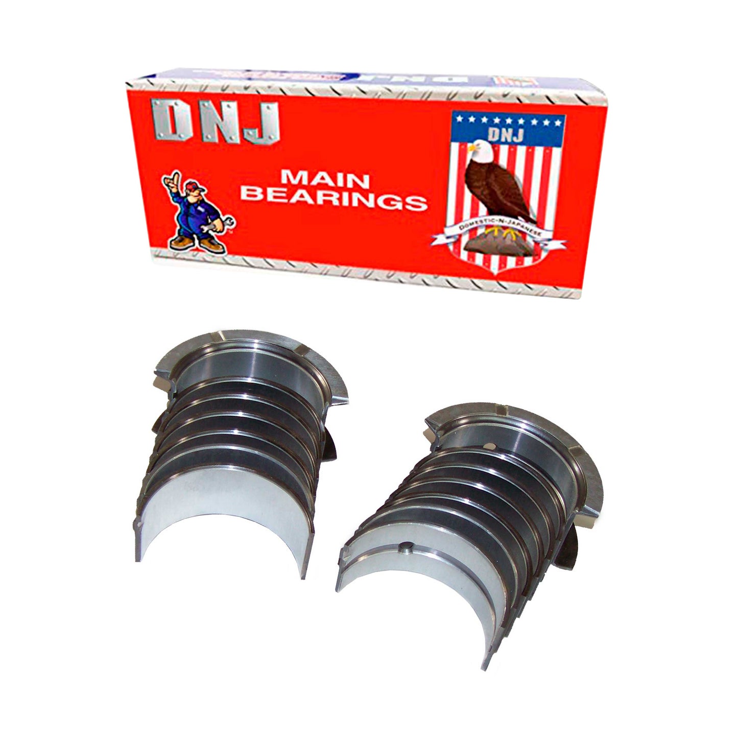 Crankshaft Main Bearing Set 1970-1984 Nissan 2.4L-2.8L (Oversizes Available)