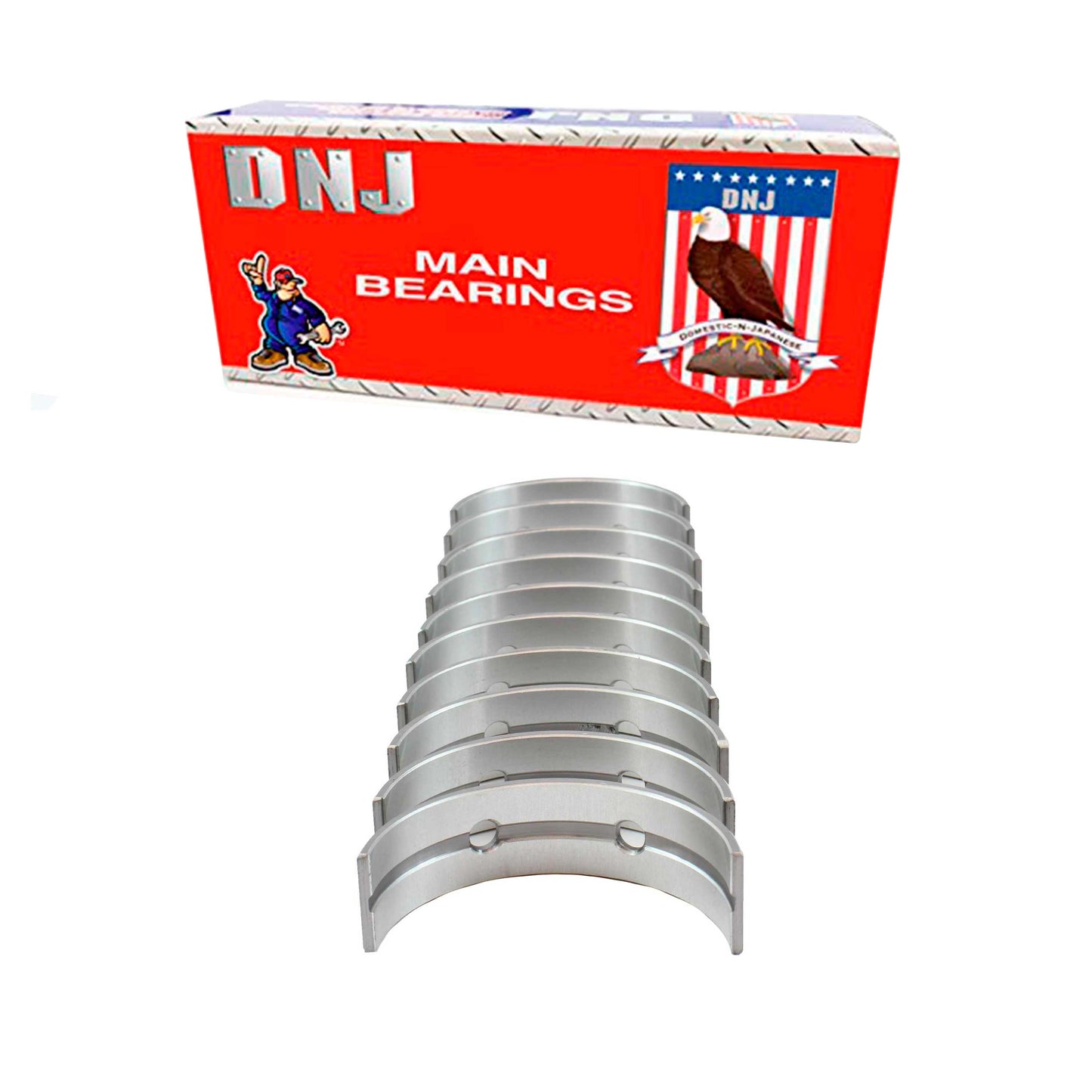 Crankshaft Main Bearing Set 2013-2019 Nissan 1.8L-2.0L (Oversizes Available)