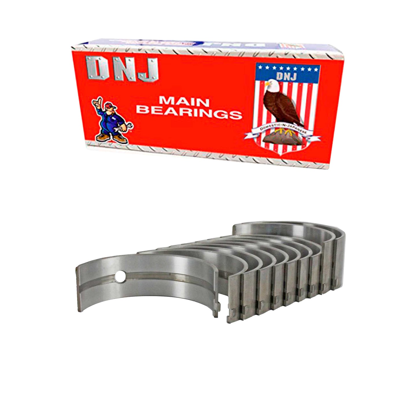 Crankshaft Main Bearing Set 1970-1974 Toyota 1.9L-2.0L (Oversizes Available)
