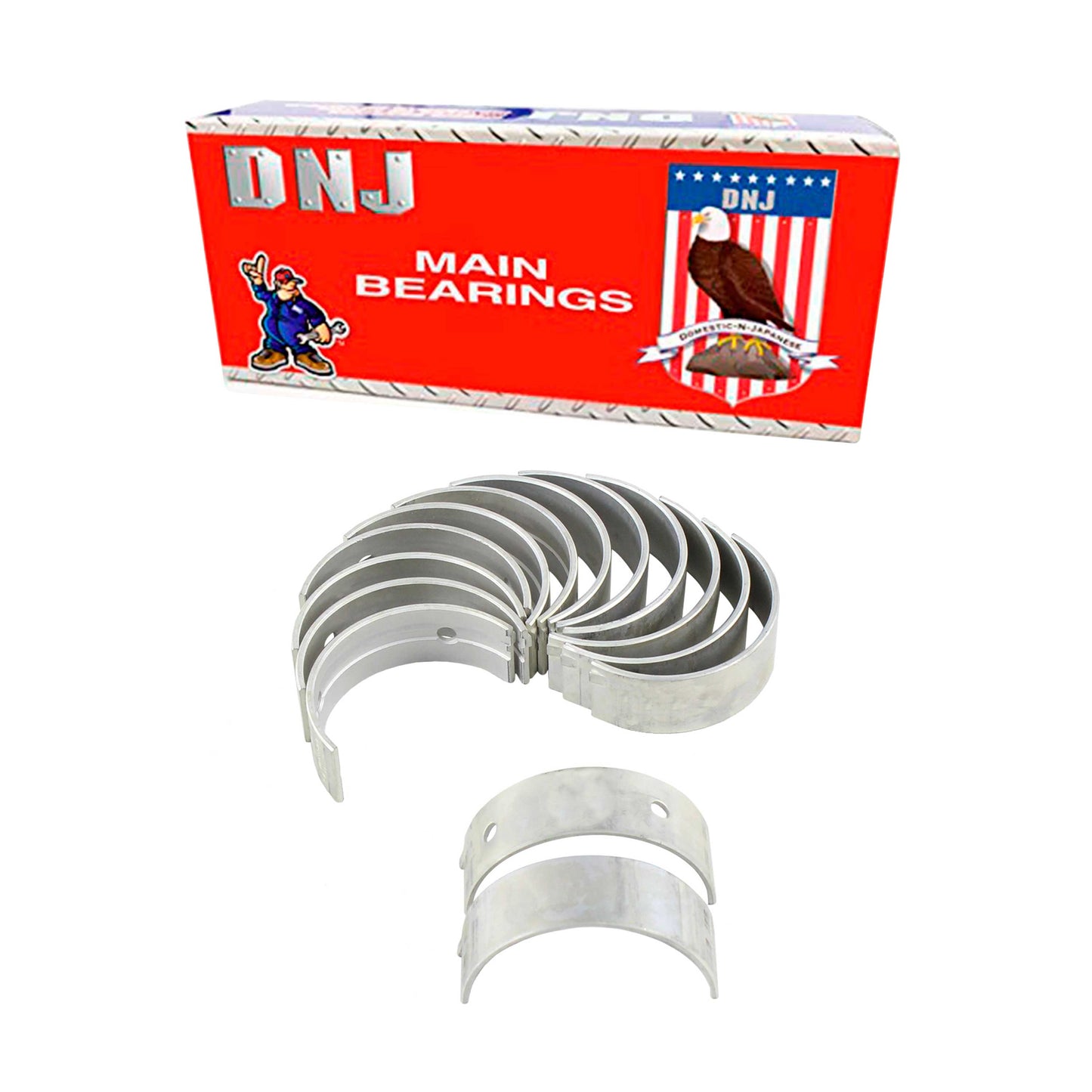 Crankshaft Main Bearing Set 1982-1984 Toyota 2.8L (Oversizes Available)