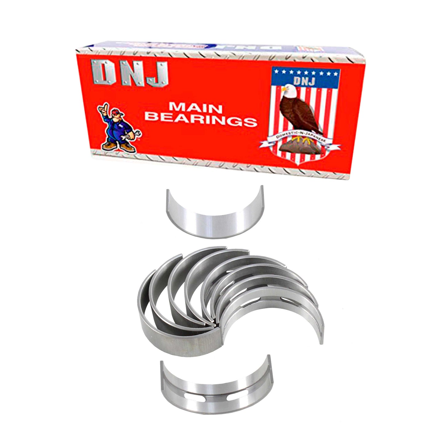 Crankshaft Main Bearing Set 2005-2020 Toyota 2.7L (Oversizes Available)
