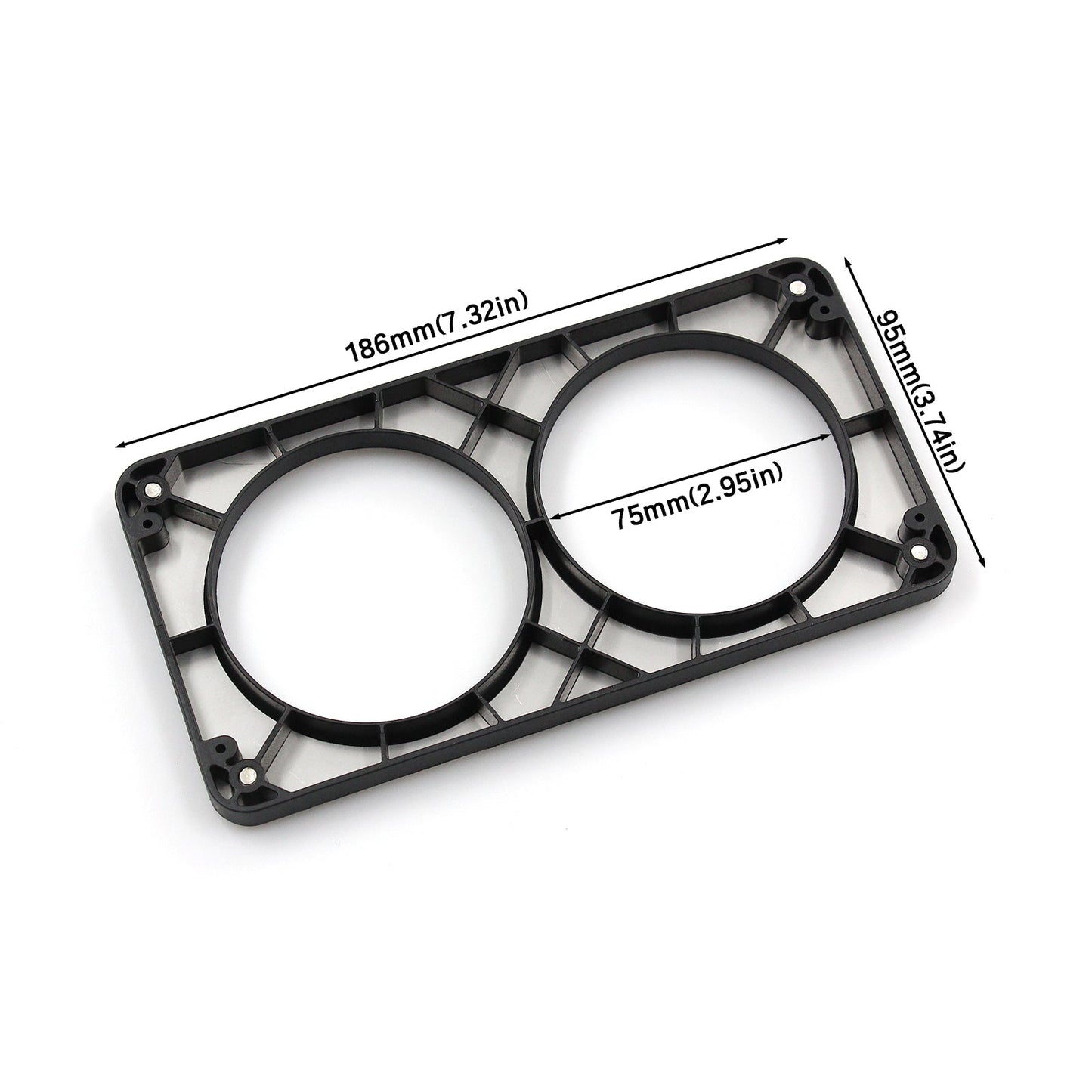 Stainless Steel Center Console Cup Holder Ash Tray Delete for 1989-1997 Mazda MX-5 Miata MK1