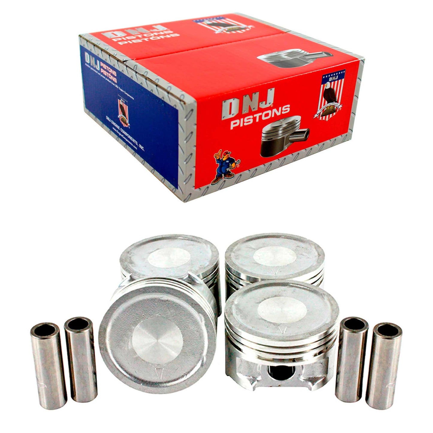 Piston Set 1995-2002 Mitsubishi 1.5L (Oversizes Available)