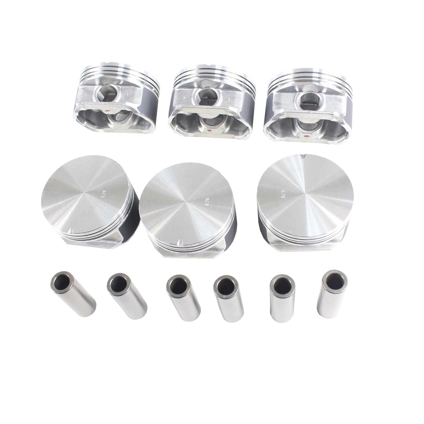 Piston Set 1998-2011 Chrysler,Dodge,Jeep,Plymouth,Volkswagen 3.8L (Oversizes Available)
