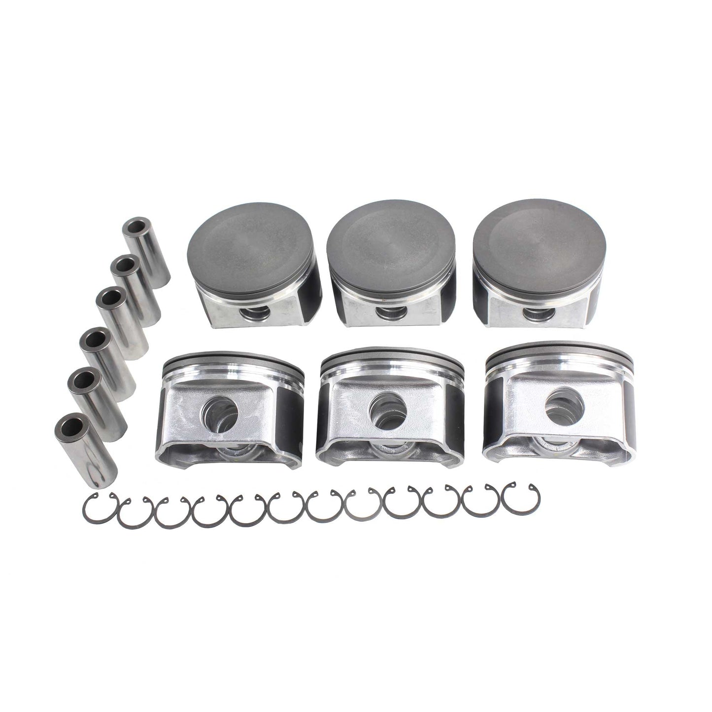 Standard size Complete Piston Set Fits 2004-2007 Chrysler 3.5L (Oversizes Available)