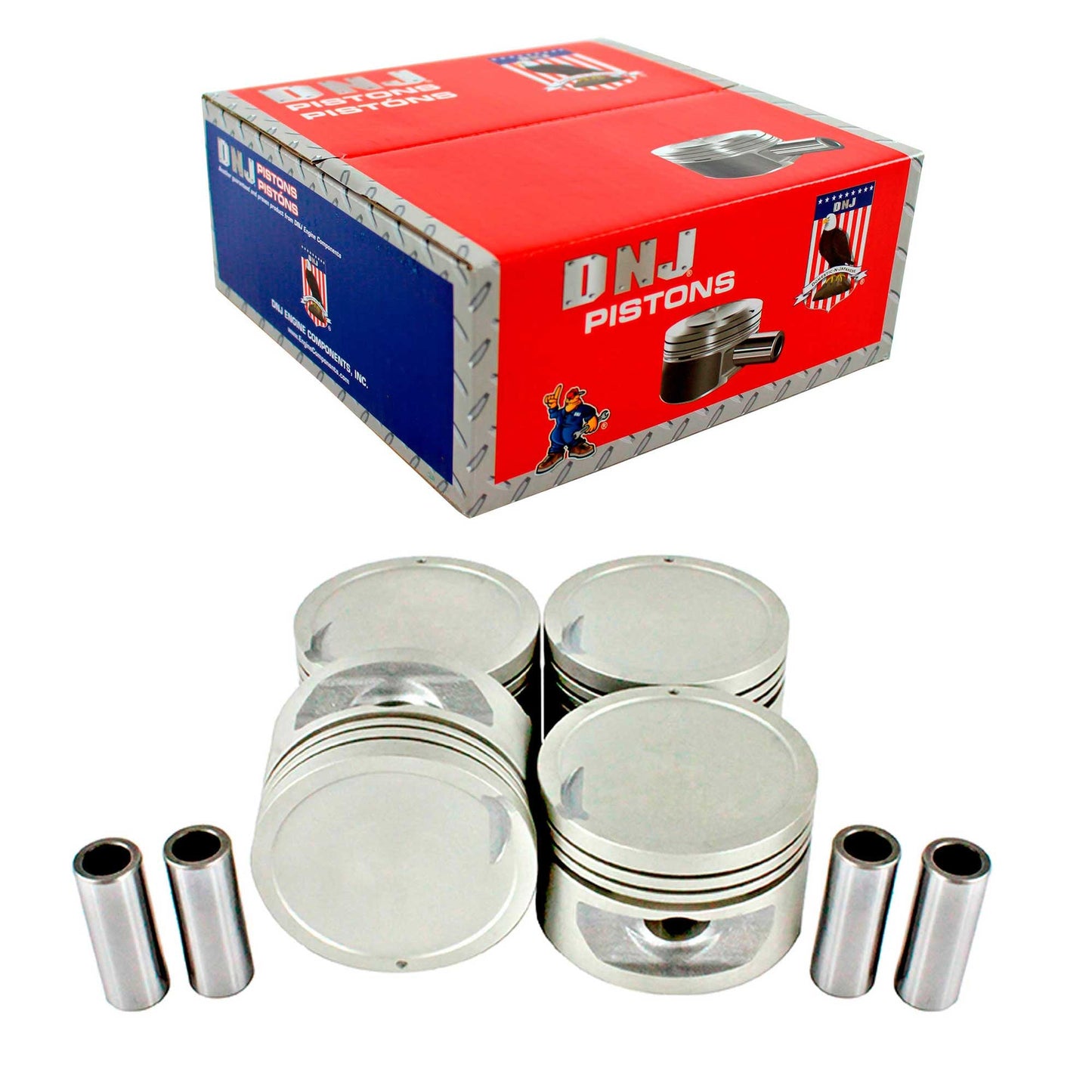 Piston Set 1994-1999 Hyundai 1.5L (Oversizes Available)