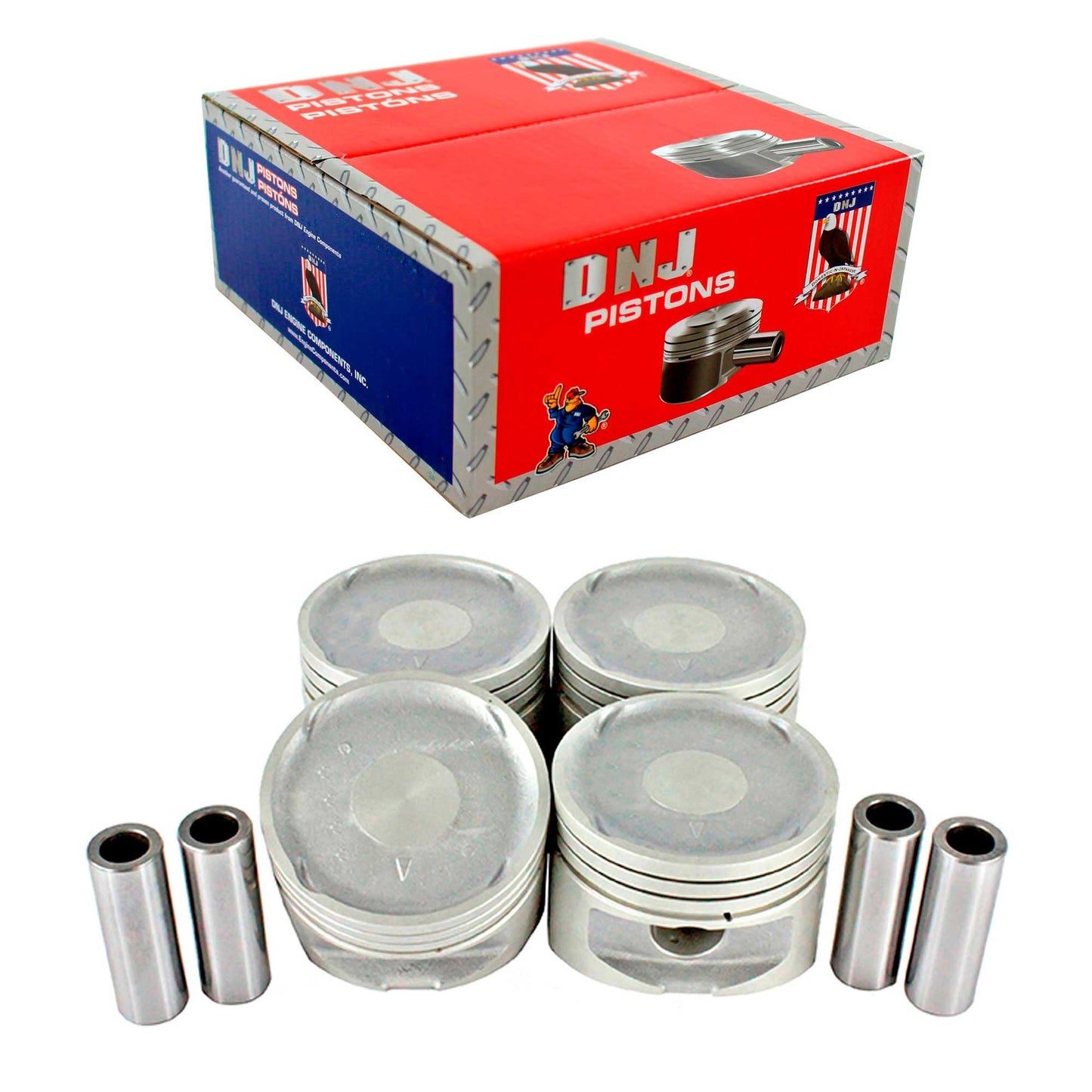Piston Set 1999-2006 Hyundai,Kia 2.4L (Oversizes Available)