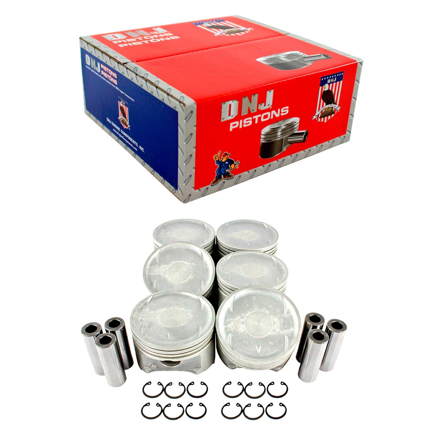 Piston Set 1994-1996 Mitsubishi 3.5L (Oversizes Available)