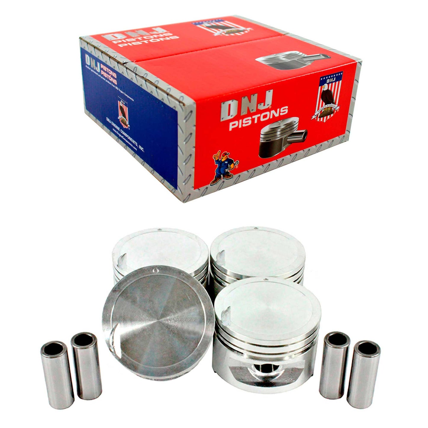 Piston Set 2000-2002 Hyundai 1.5L (Oversizes Available)