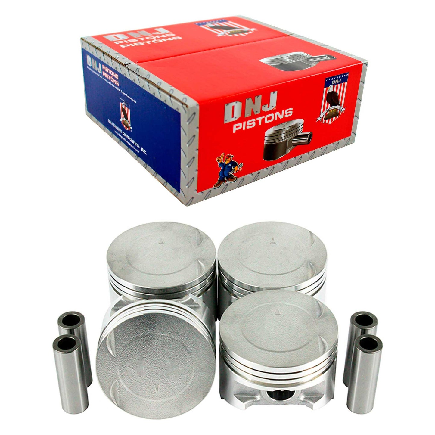 Piston Set 1997-2002 Mitsubishi 1.8L (Oversizes Available)