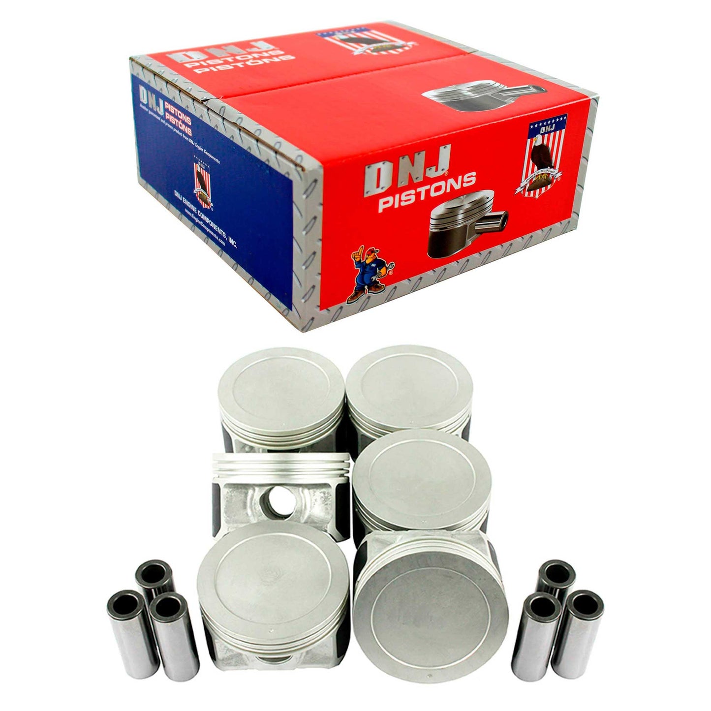 Piston Set 2005-2010 Hyundai,Kia 2.7L (Oversizes Available)