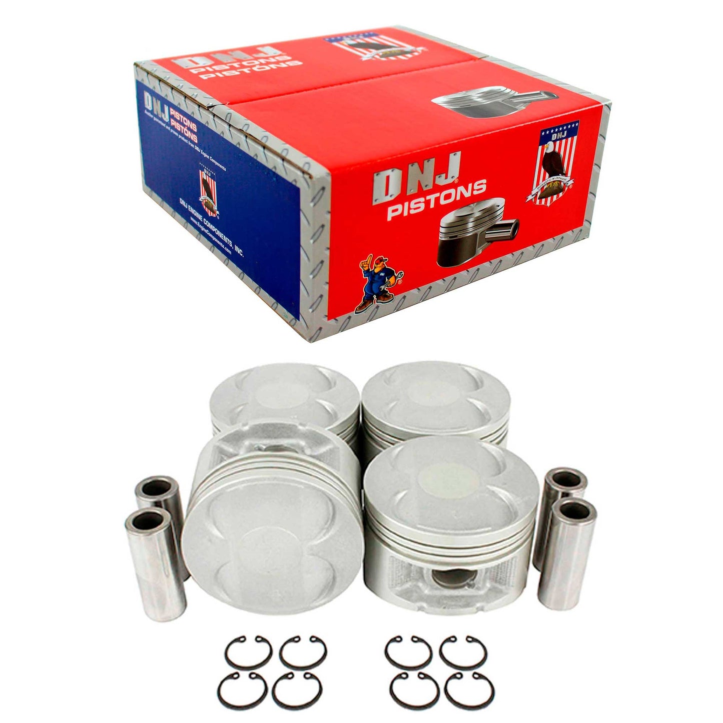 Piston Set 1997-2001 Honda 2.2L (Oversizes Available)