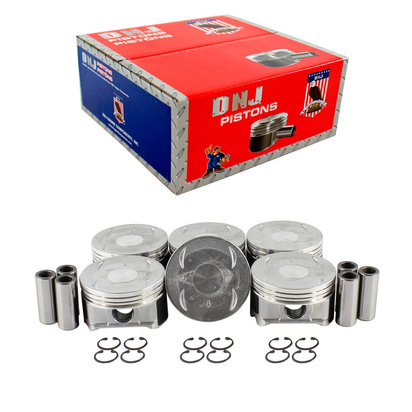 Piston Set 1999-2001 Honda 3.5L (Oversizes Available)