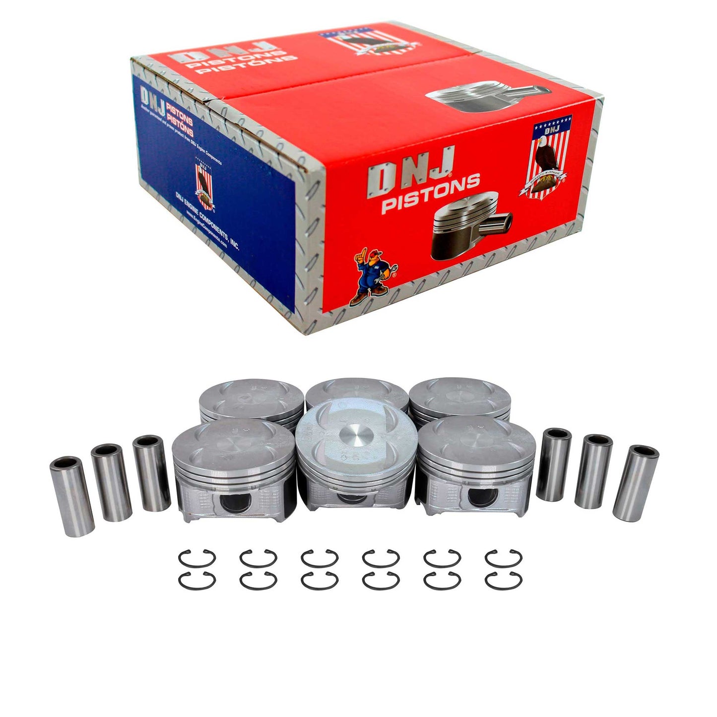 Piston Set 2011-2017 Honda 3.5L (Oversizes Available)