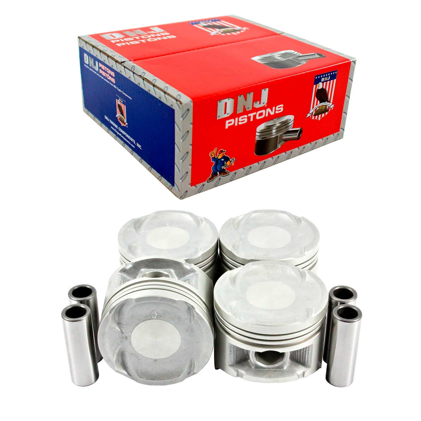 Piston Set 1992-1995 Honda 1.6L (Oversizes Available)