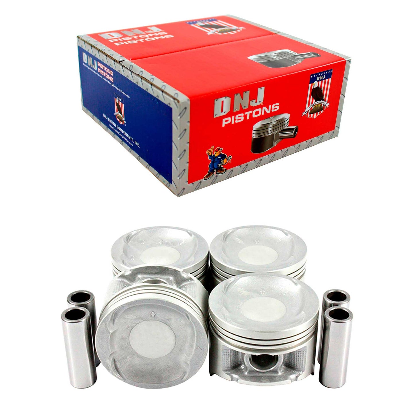 Piston Set 1992-1995 Honda 1.5L (Oversizes Available)