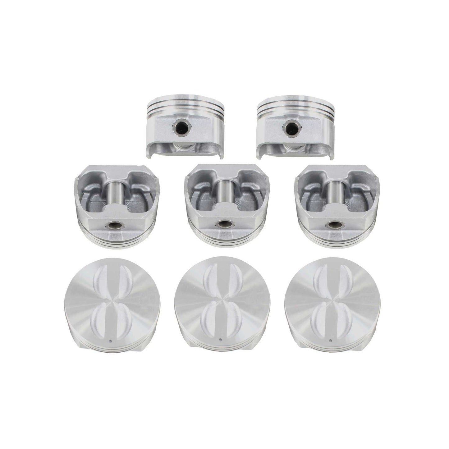 Piston Set 1967-1995 AM General,Buick,Cadillac,Chevrolet,GMC,Oldsmobile,Pontiac 5.7L (Oversizes Available)