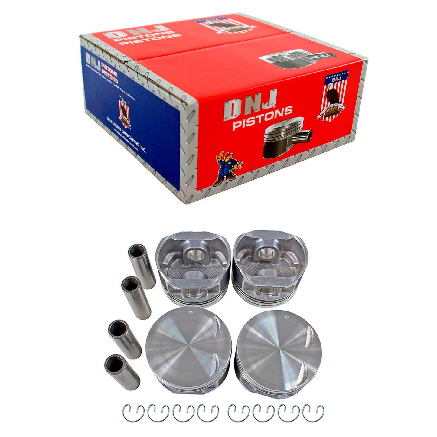 Piston Set 1994-1998 Saturn 1.9L (Oversizes Available)