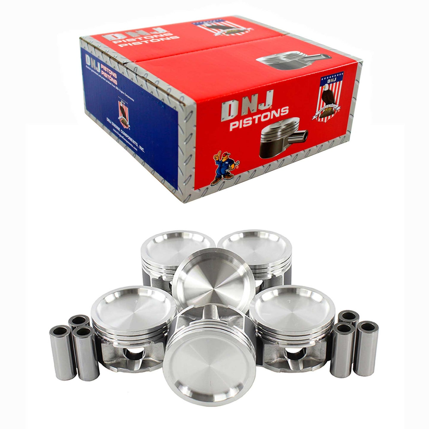 Piston Set 2005-2009 Chevrolet,Pontiac 3.4L (Oversizes Available)