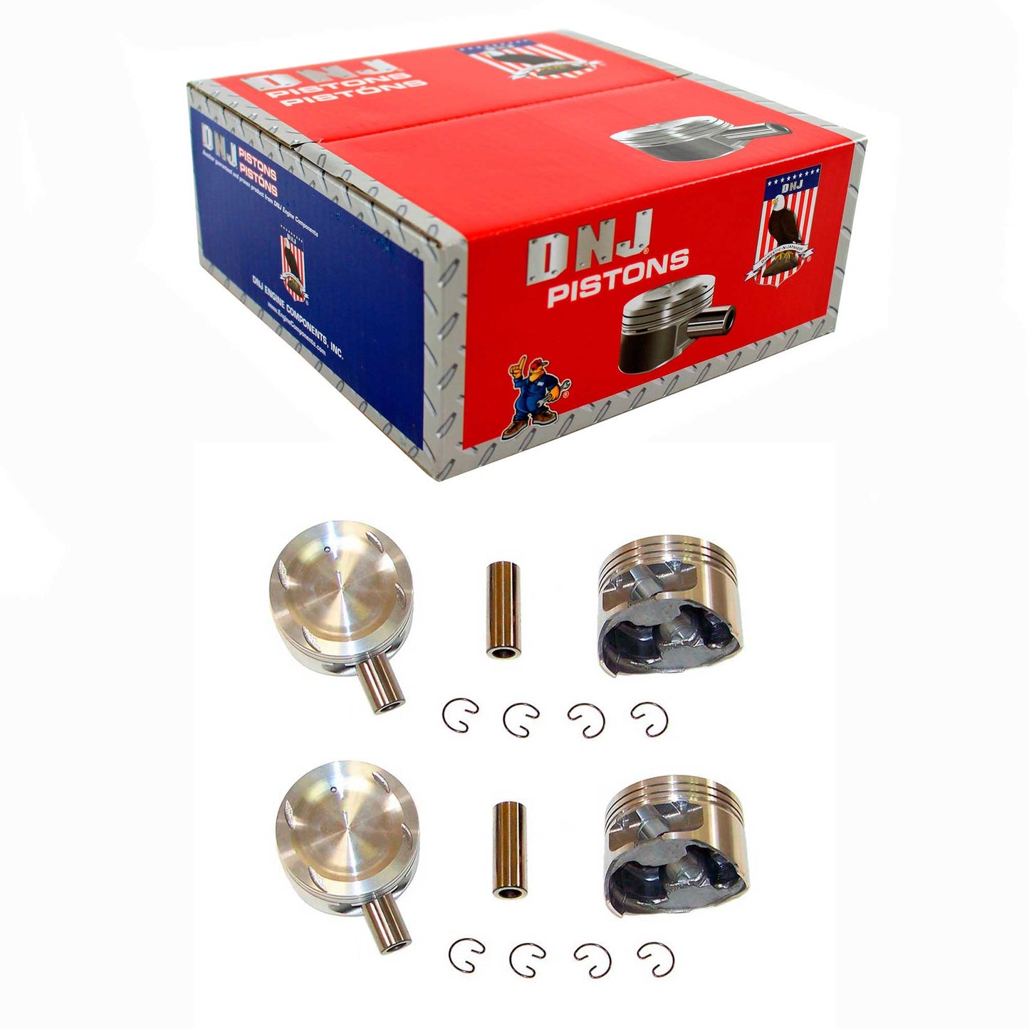 Piston Set 1987-1995 Buick,Chevrolet,Oldsmobile,Pontiac 2.3L (Oversizes Available)