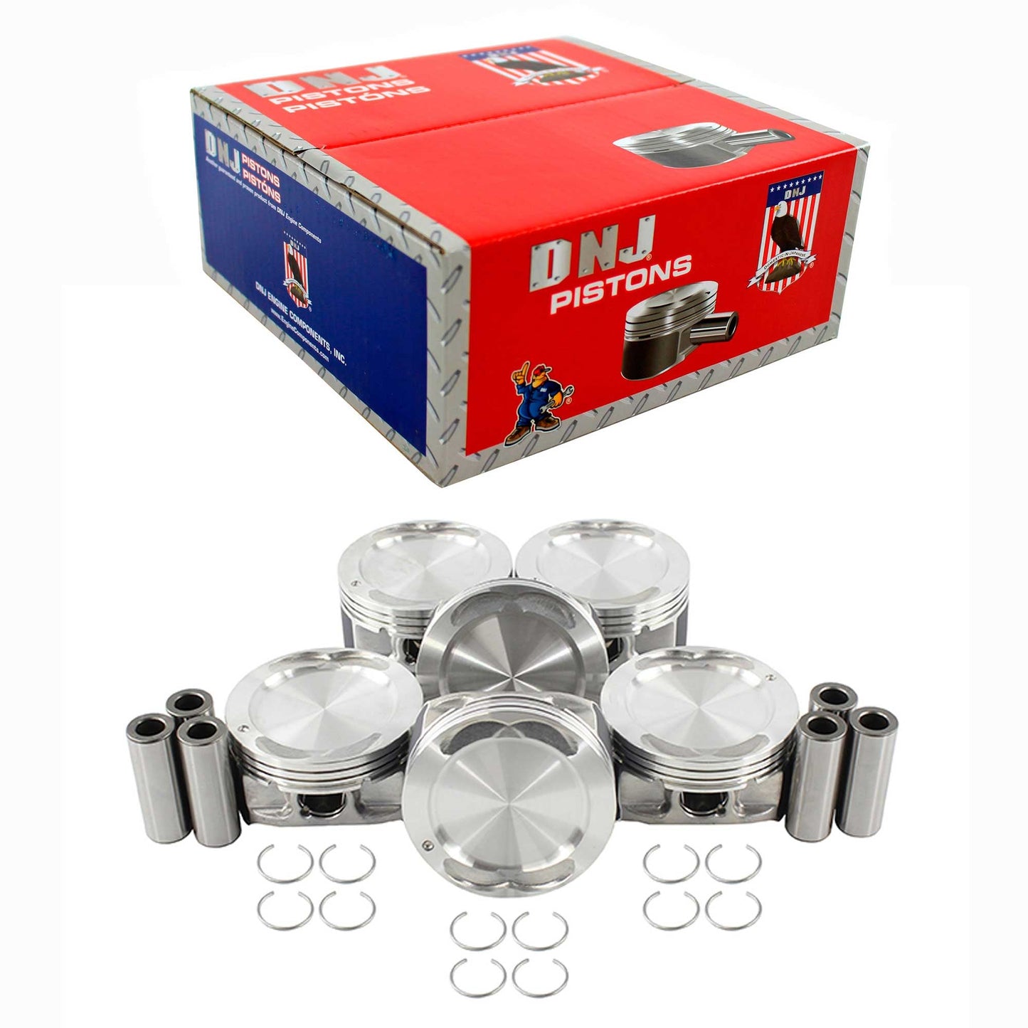 Piston Set 2006-2011 Buick,Chevrolet,Pontiac,Saturn 3.5L-3.9L (Oversizes Available)
