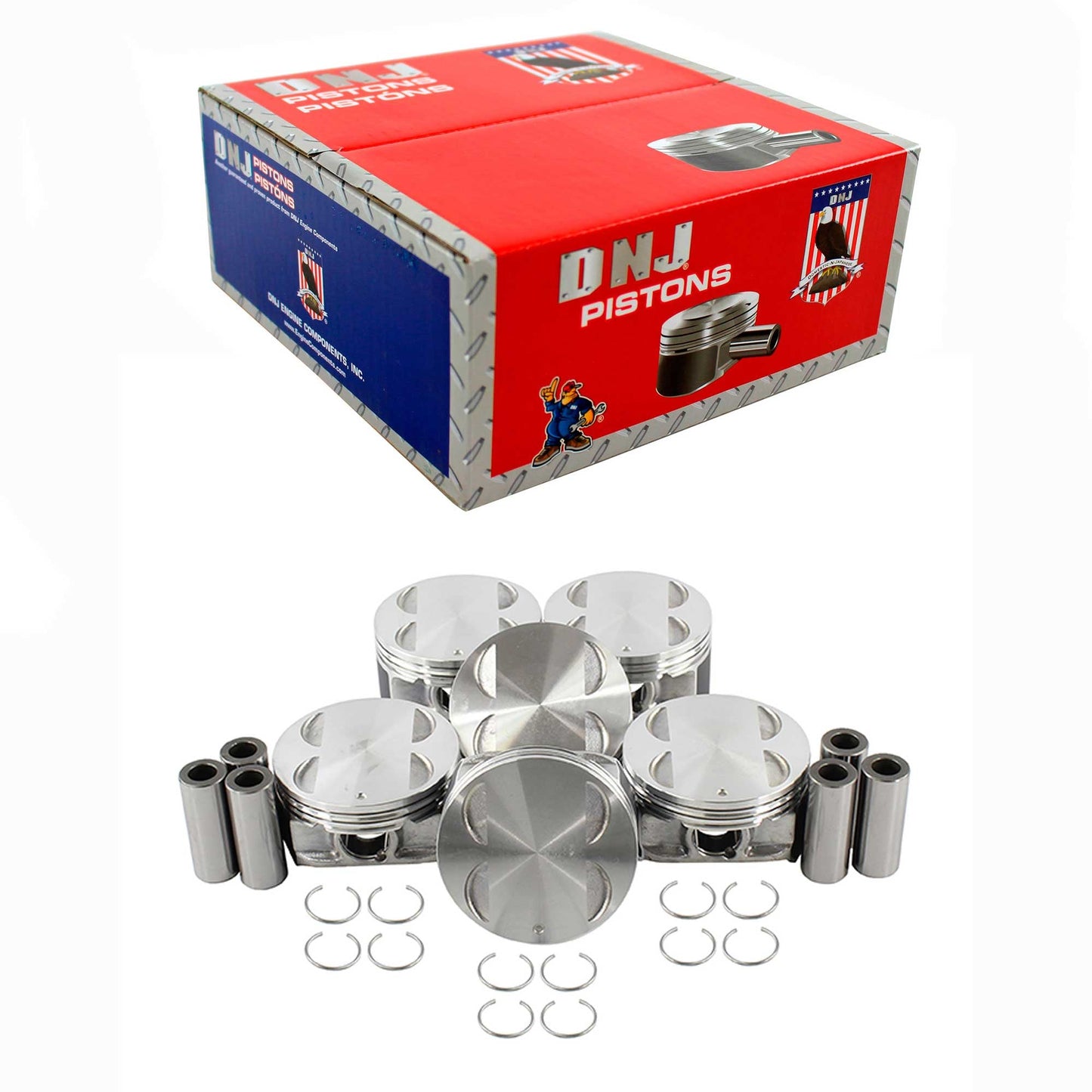 Piston Set 2004-2012 Buick,Cadillac,Chevrolet,GMC,Pontiac,Saturn,Suzuki 3.6L (Oversizes Available)