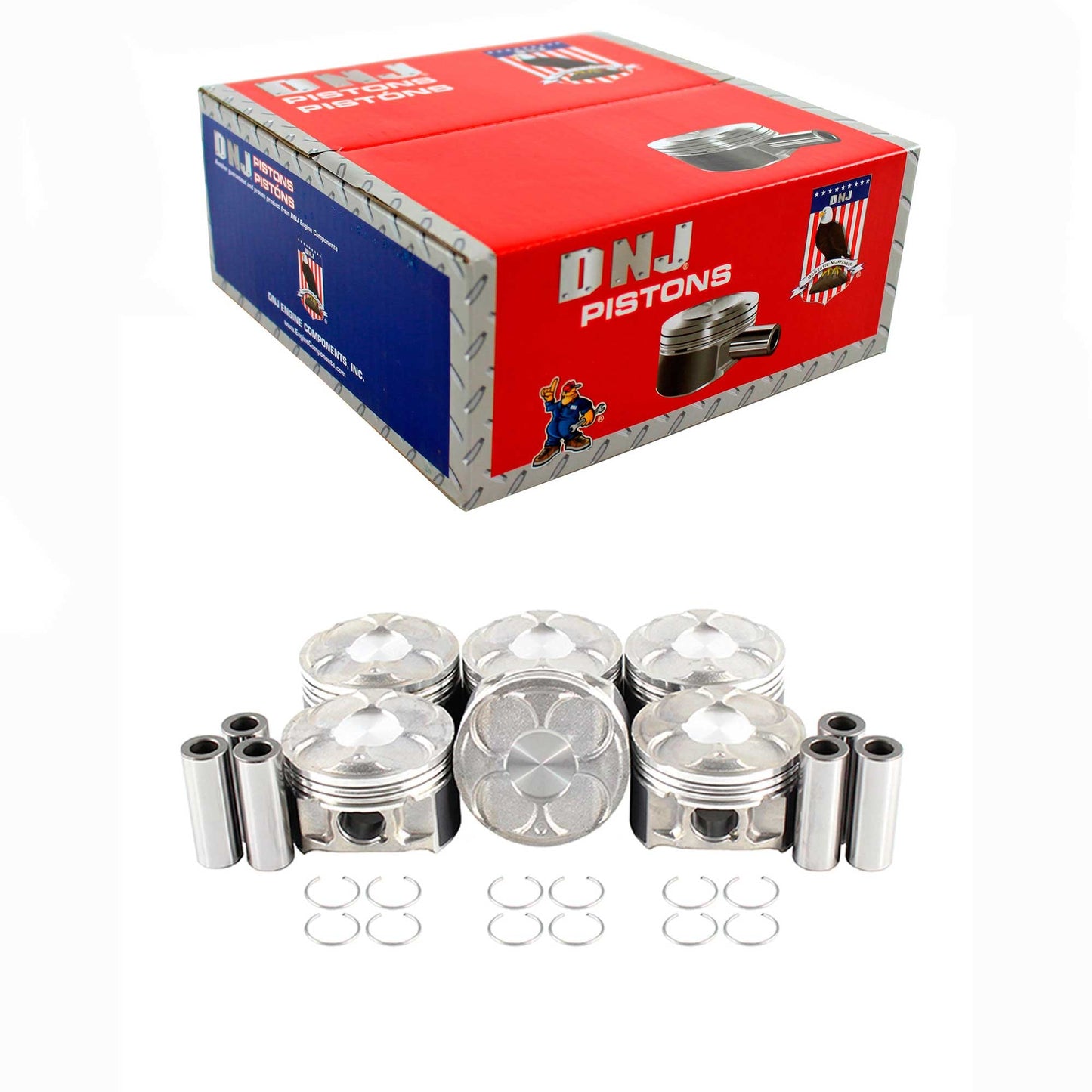 Piston Set 2005-2007 Cadillac 2.8L (Oversizes Available)