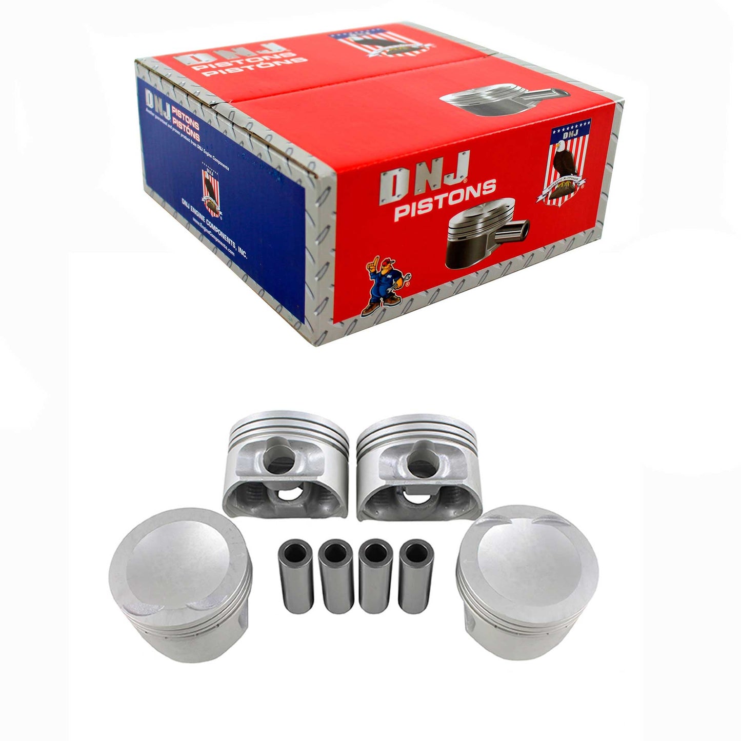 Piston Set 1999-2008 Daewoo,Suzuki 2.0L (Oversizes Available)