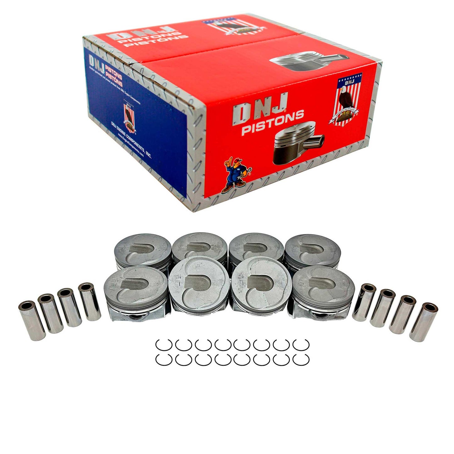 Piston Set 2014-2022 Chevrolet  6.2L (Oversizes Available)