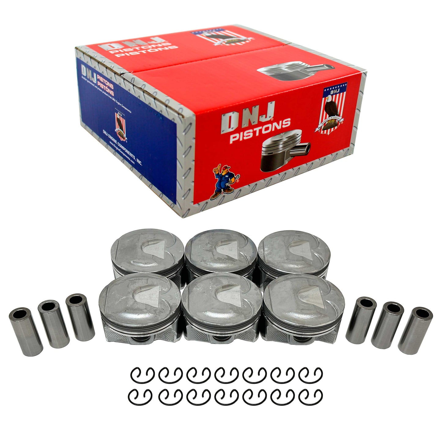 Standard size Complete Piston Set 2016-2022 Buick 3.6L