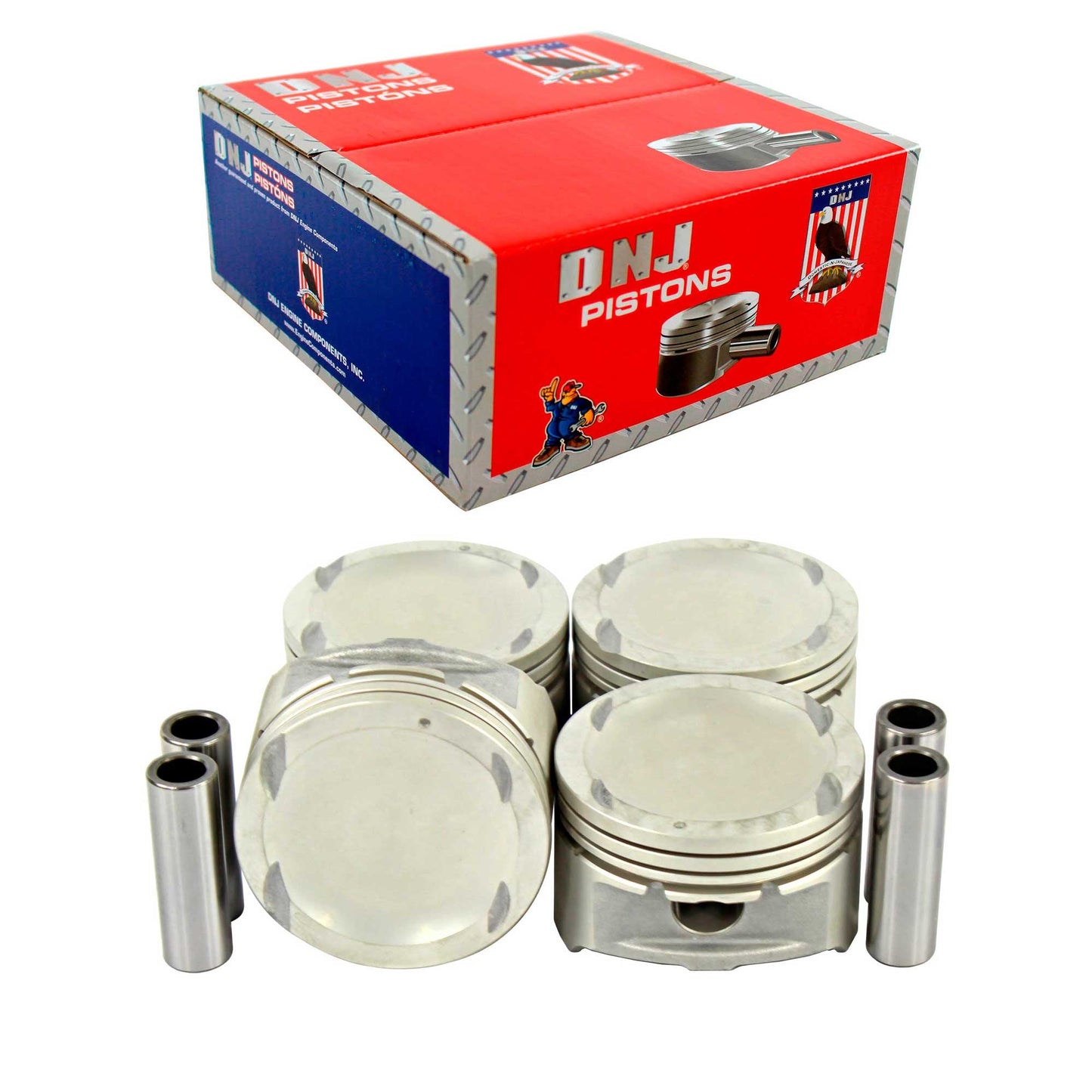 Piston Set 2004-2008 Chevrolet 1.6L (Oversizes Available)