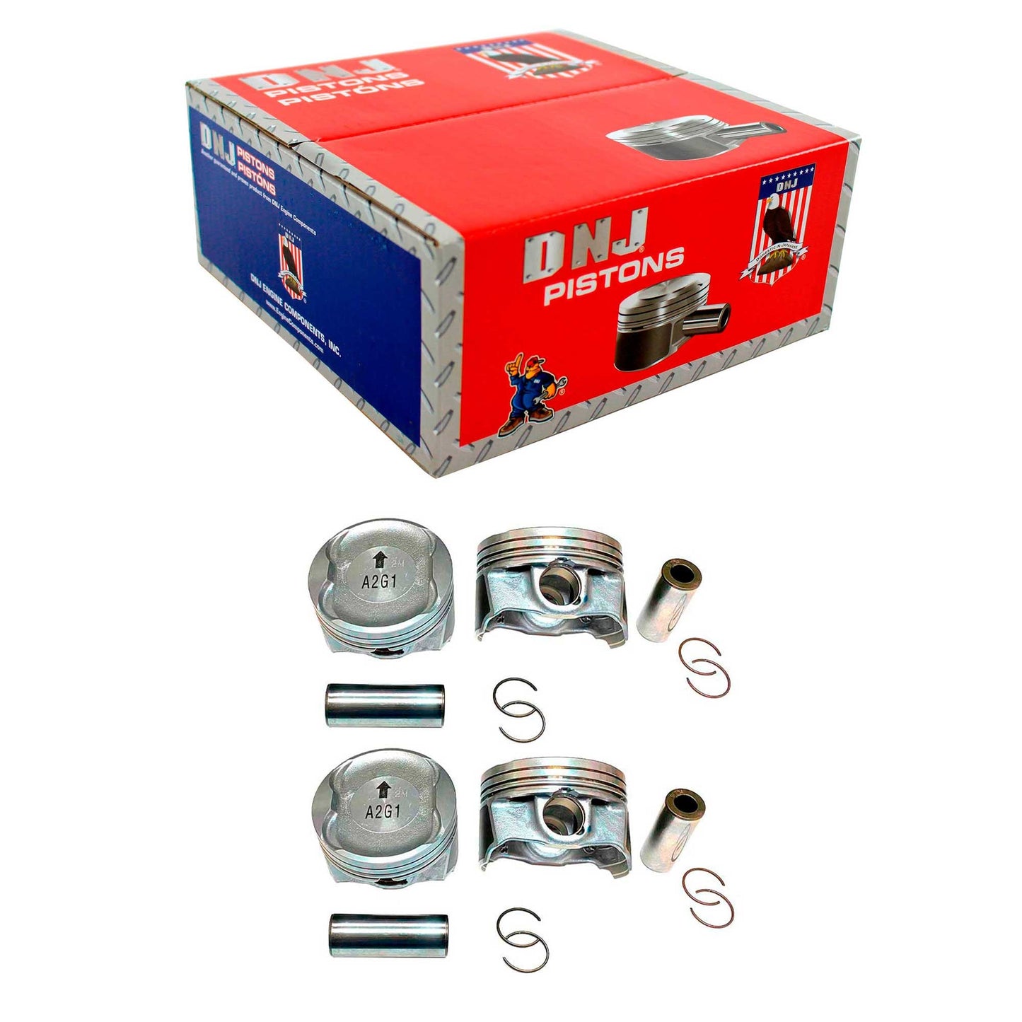 Piston Set 2013-2015 Chevrolet 1.2L (Oversizes Available)