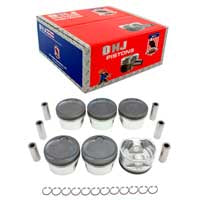 Standard size Complete Piston Set 2004 Isuzu 3.5L (Oversizes Available)