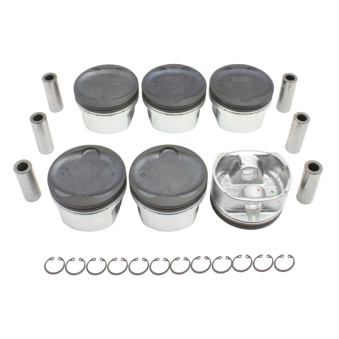 Standard size Complete Piston Set 2004 Isuzu 3.5L (Oversizes Available)