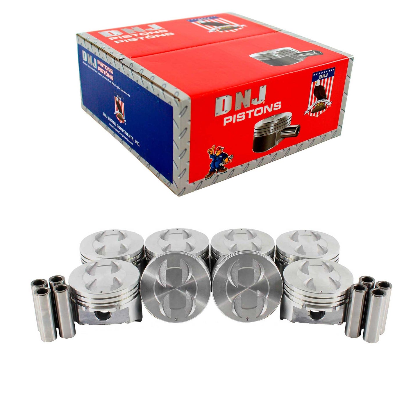 Piston Set 1986-1996 Ford,Lincoln,Mercury 5.0L (Oversizes Available)