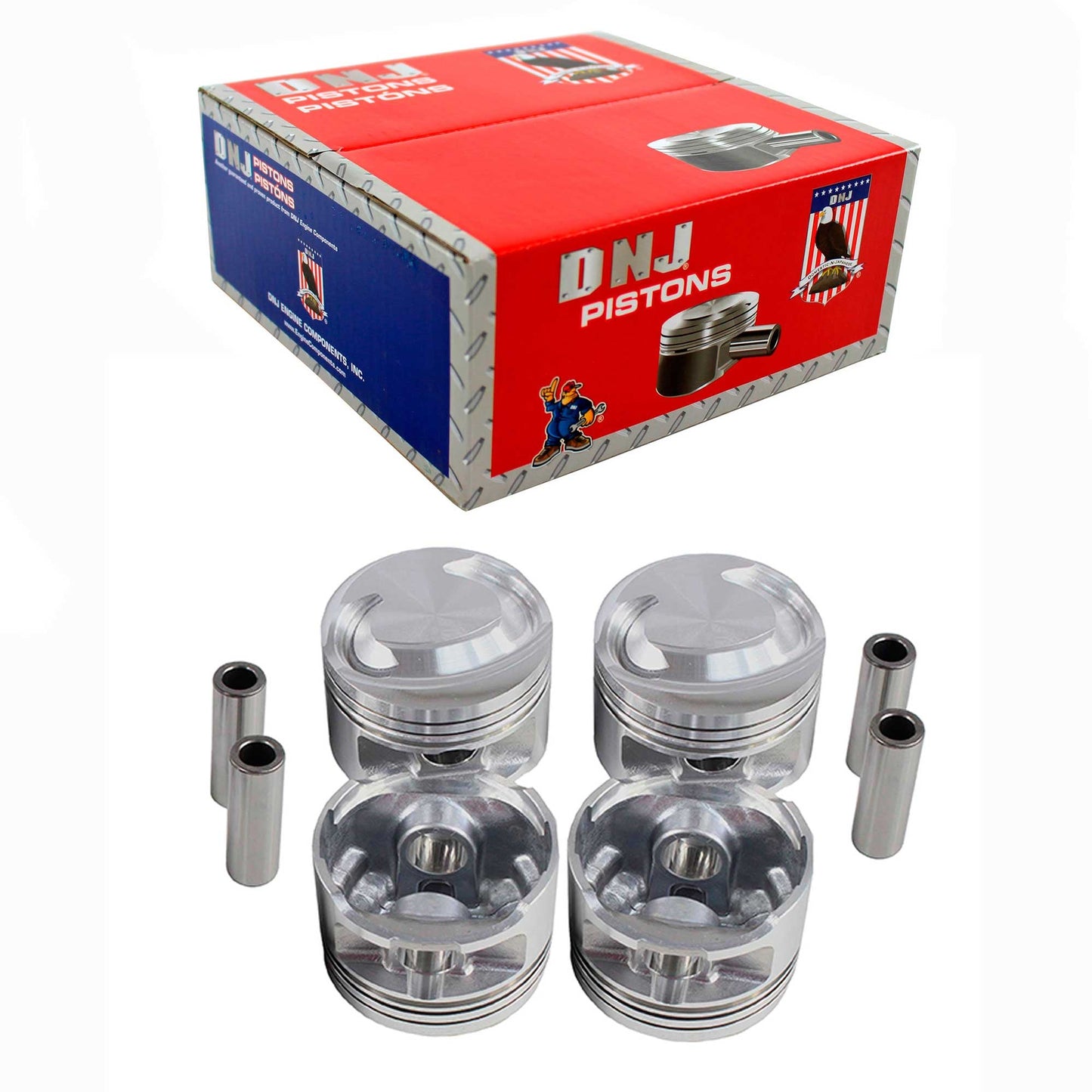 Piston Set 1997-2004 Ford,Mercury 2.0L (Oversizes Available)