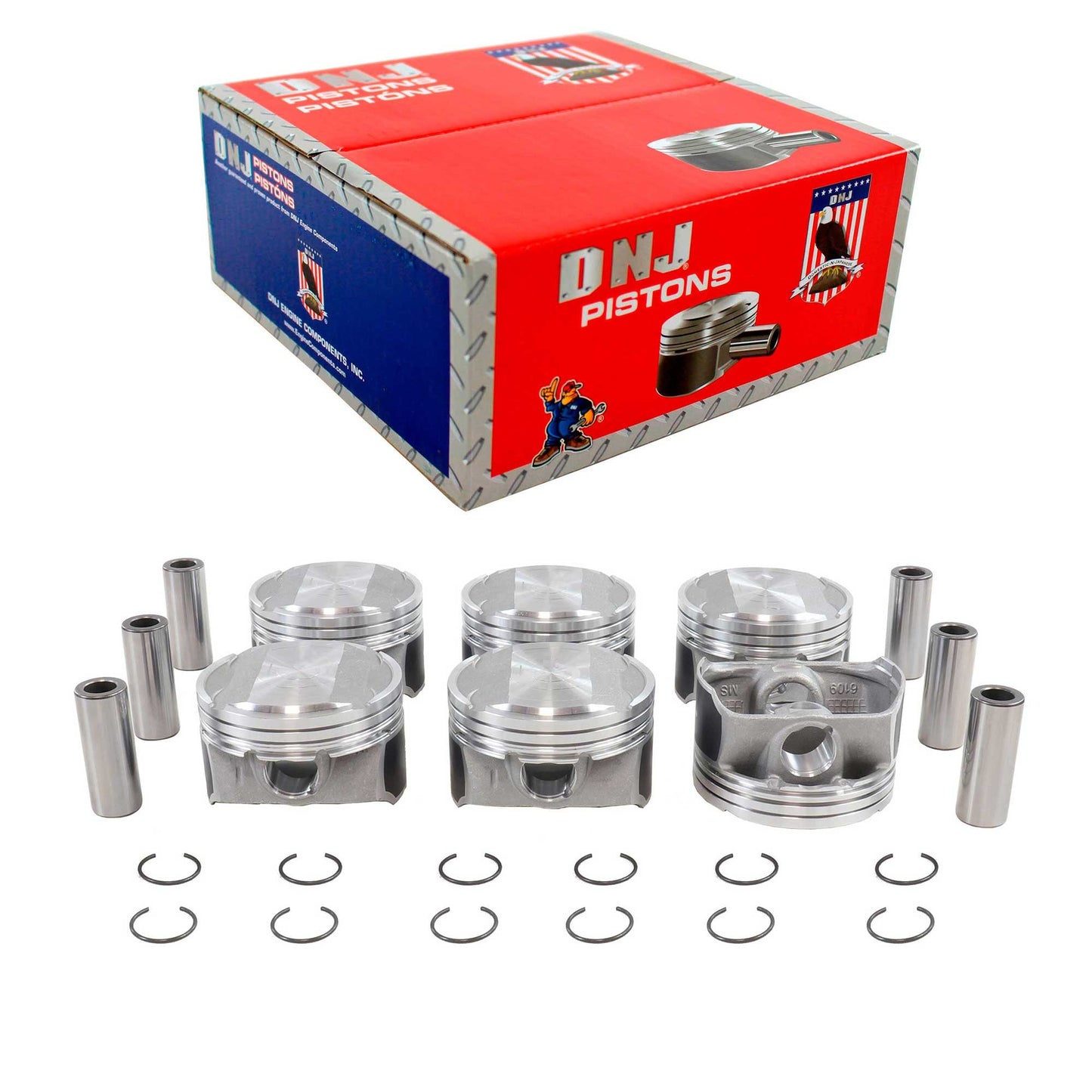 Piston Set 2011-2017 Ford 3.5L (Oversizes Available)