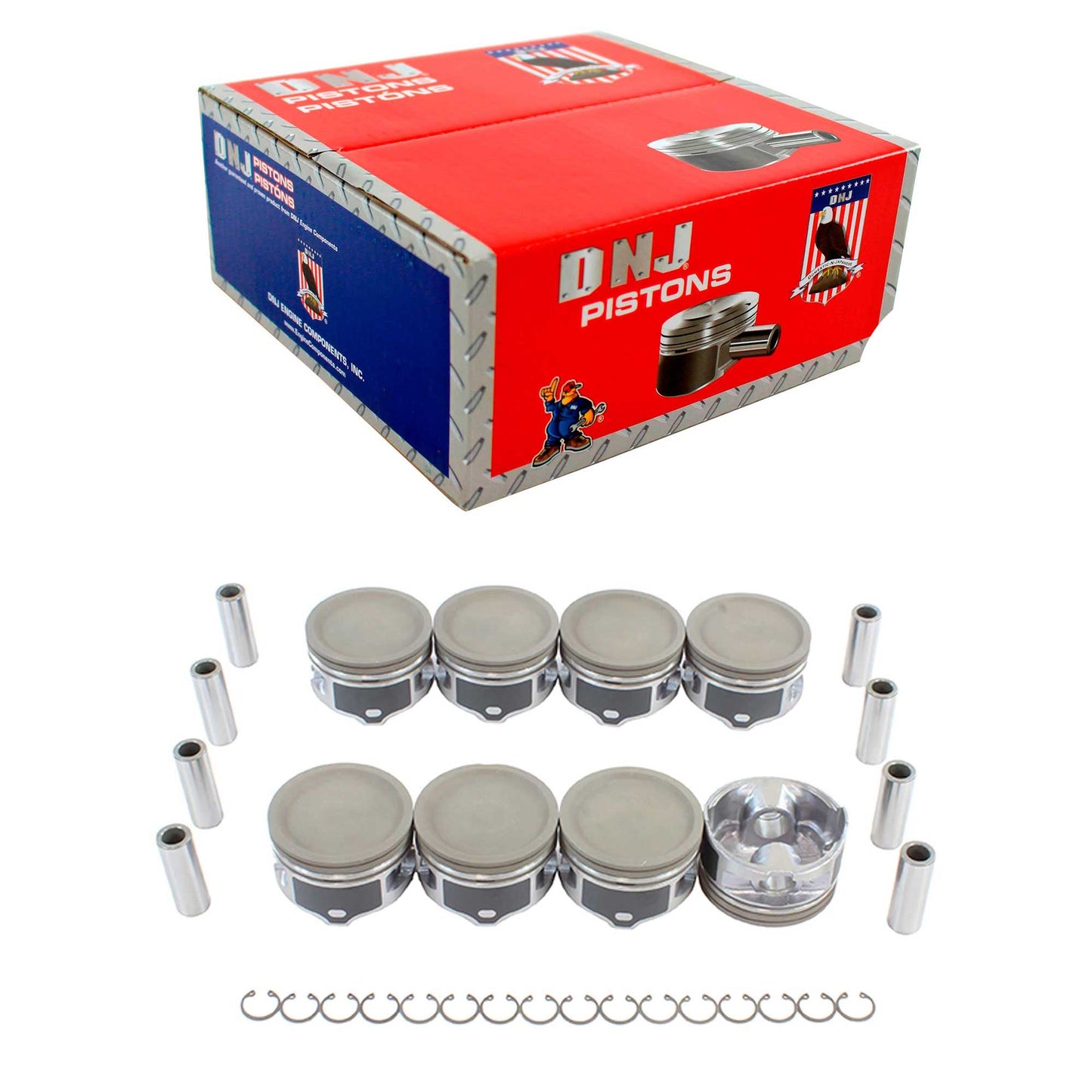 Piston Set 2009-2014 Ford 4.6L (Oversizes Available)