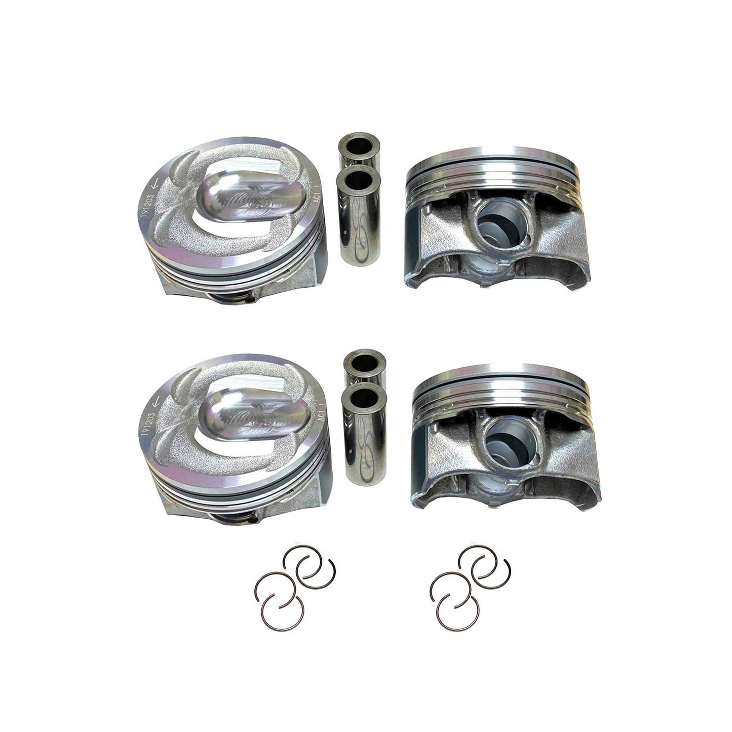 Piston Set 2012-2018 Ford,Lincoln 2.0L (Oversizes Available)