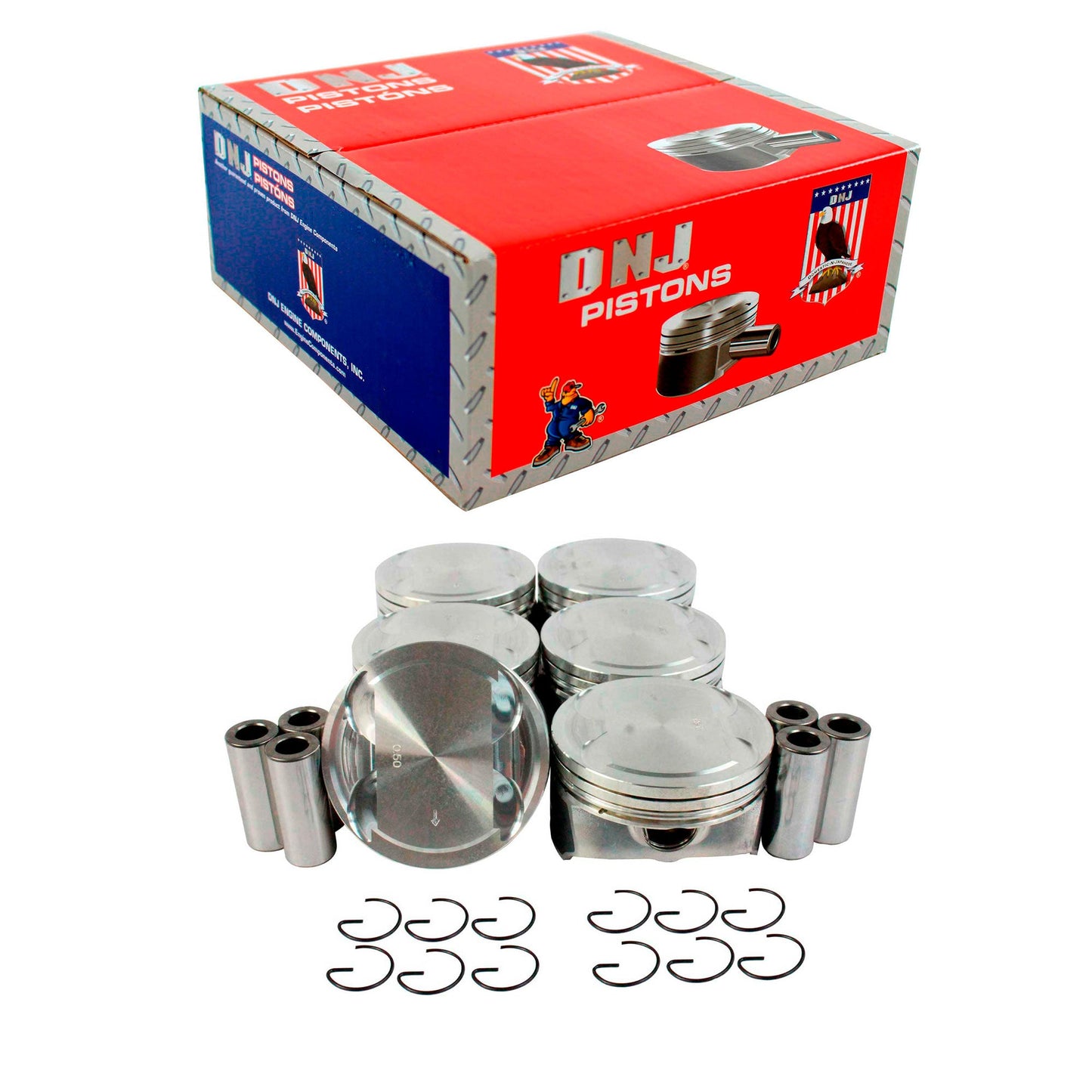 Piston Set 2011-2017 Ford,Lincoln 3.7L (Oversizes Available)