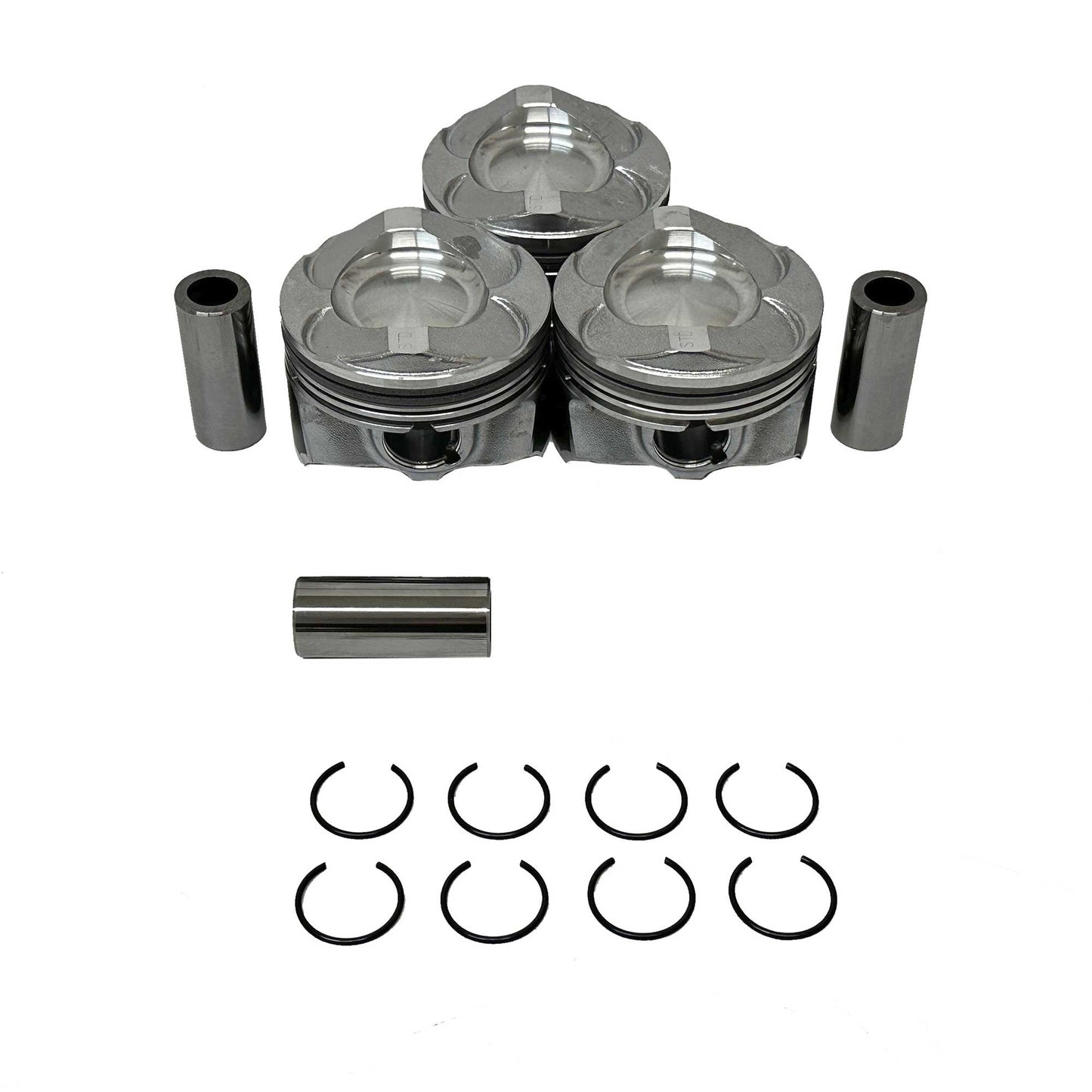 Standard size Complete Piston Set 2014-2021 Ford 1.0L (Oversizes Available)